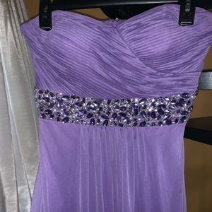 Strapless Prom Dress